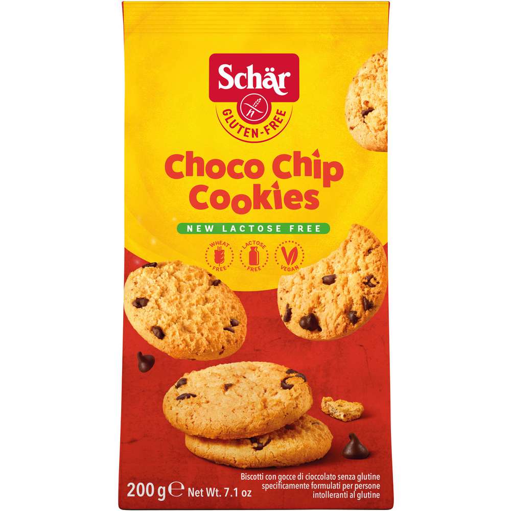 Produktabbildung Schär Choco Chip Cookies, glutenfrei