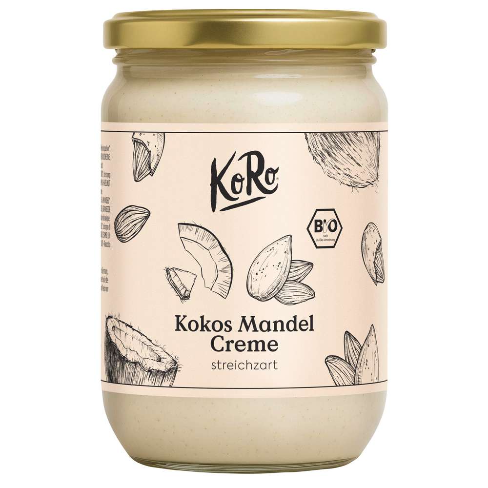 Produktabbildung KoRo Bio Kokos Mandel Creme, streichzart