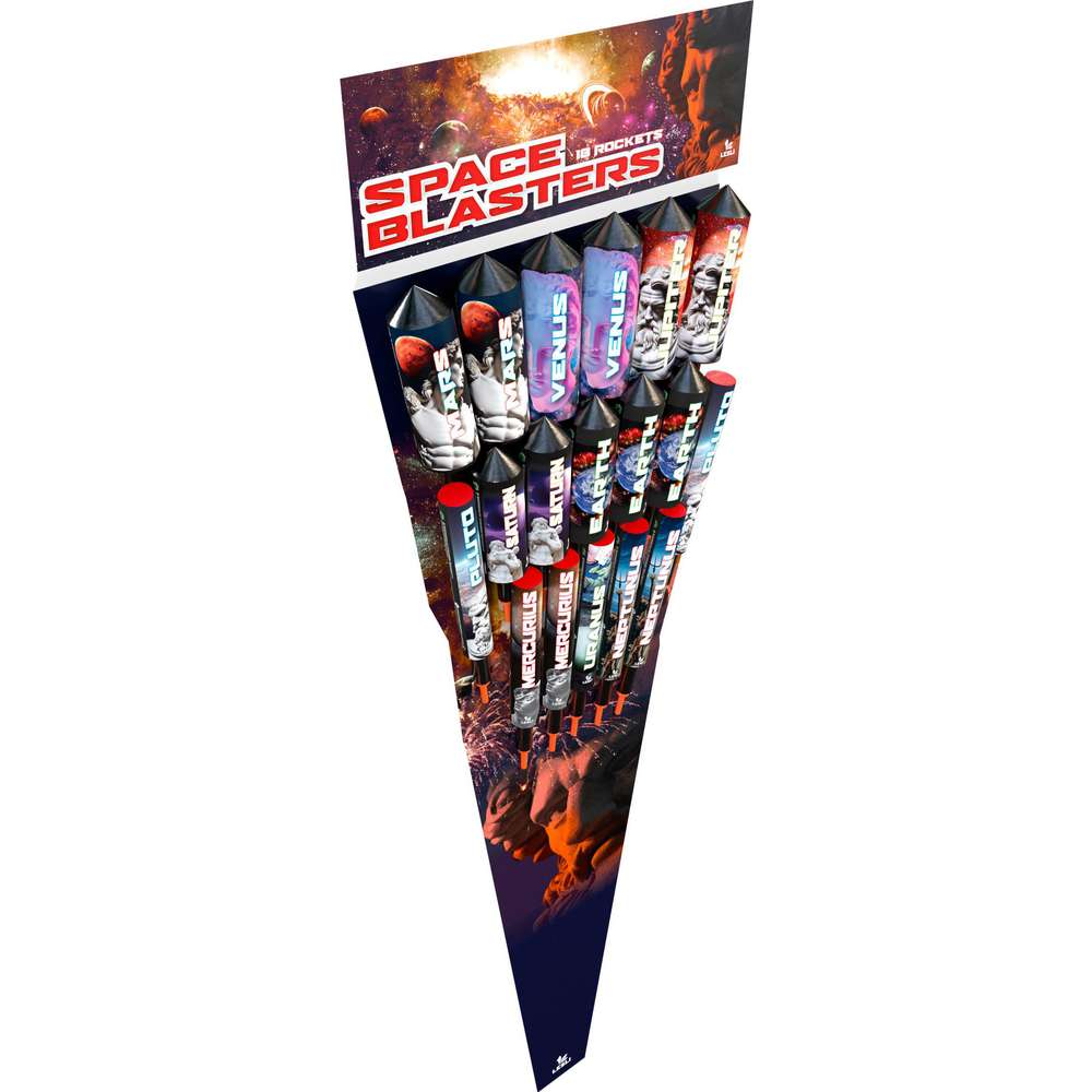 Produktabbildung Lesli Silvesterzauber Space Blasters