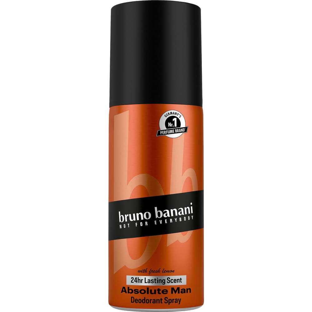 Produktabbildung Bruno Banani Deospray Absolute Man, fresh lemon