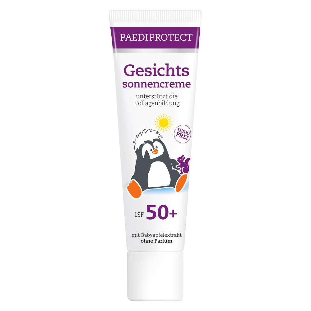 Produktabbildung Paedi Protect Gesichtssonnencreme, für Kinder, LSF50+