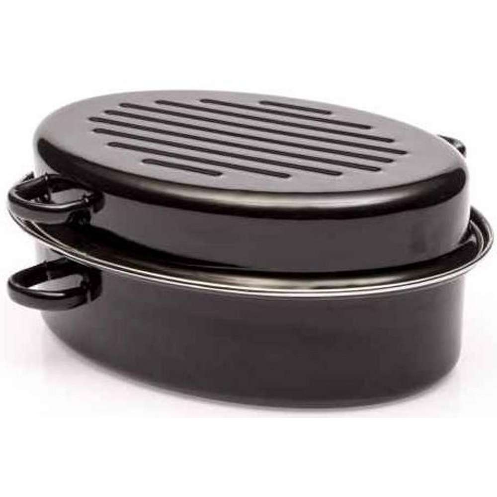 Produktabbildung Testrut Gansbräter mit Edelstahlrand ca.38cm