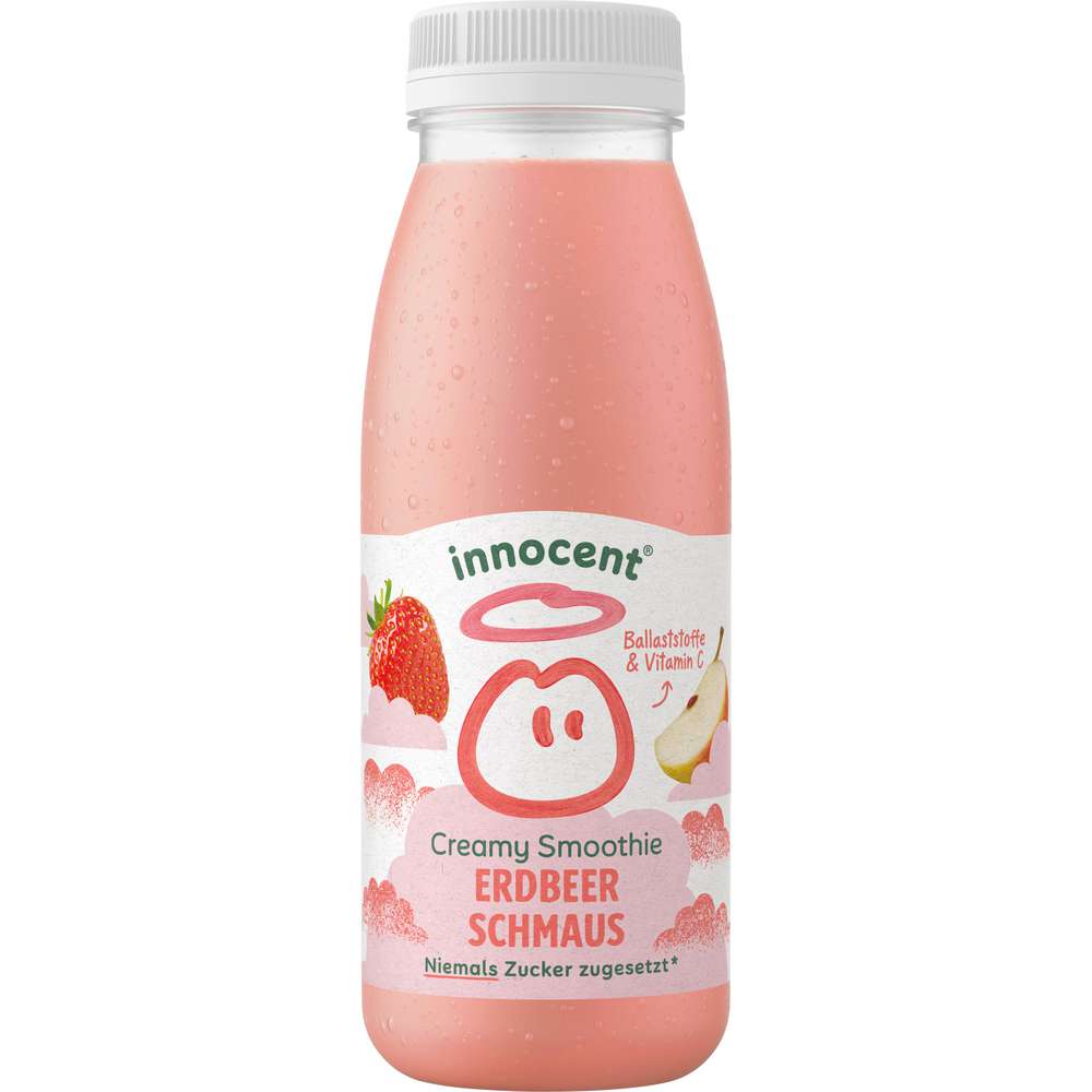Produktabbildung innocent Smoothie Erdbeerschmaus
