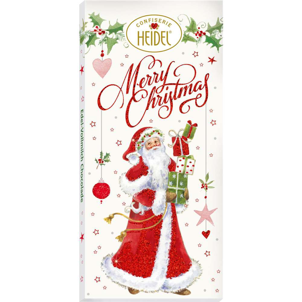 Produktabbildung Confiserie Heidel Schokolade Merry Christmas