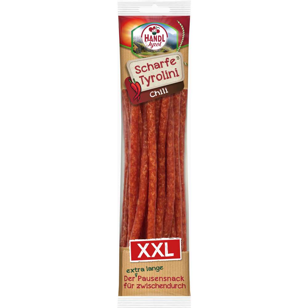 Produktabbildung Handl Tyrol Scharfe Tryolini, Chili, Salami-Sticks