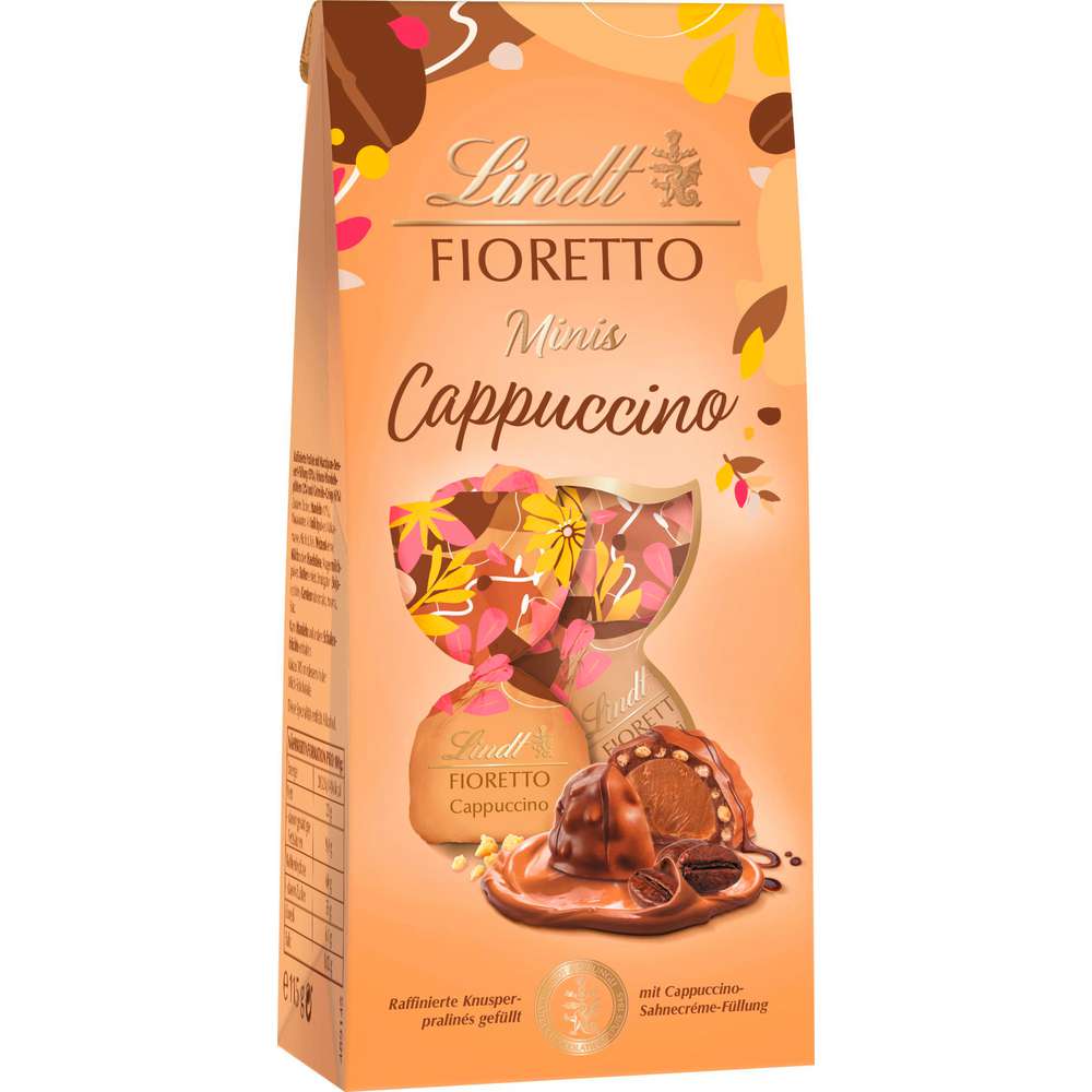 Produktabbildung Lindt Fioretto Mini Pralinen, Cappuccino
