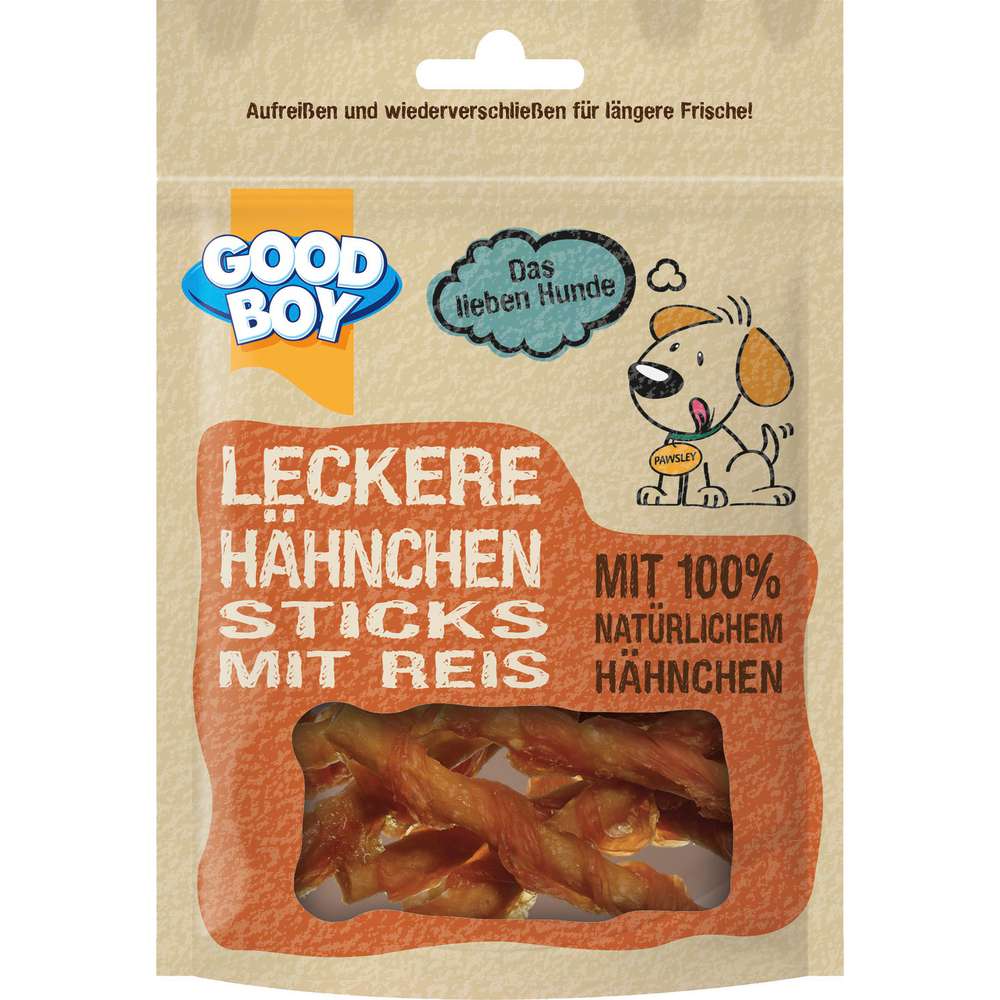 Produktabbildung Good Boy Hunde-Snack, Kausticks Huhn/Reis