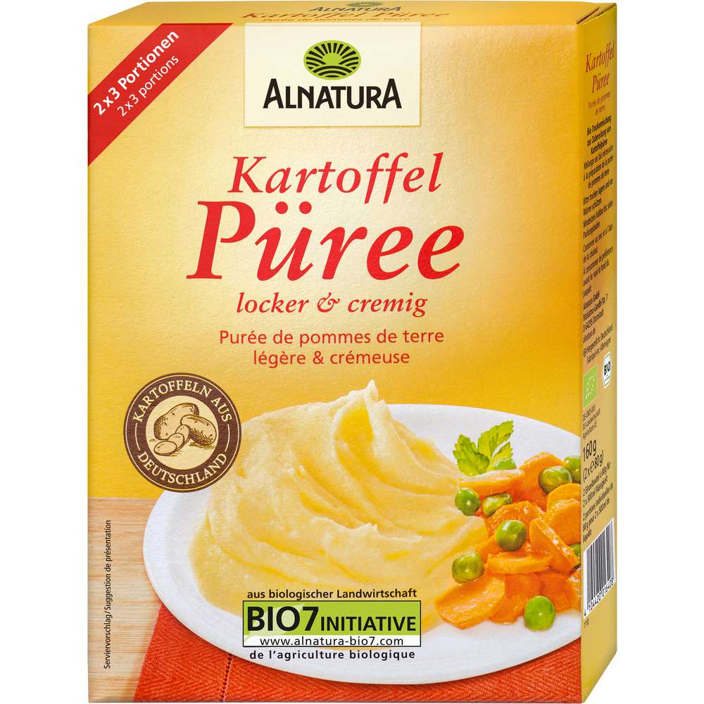 Produktabbildung Alnatura Bio Fertigpulver, Kartoffelpüree