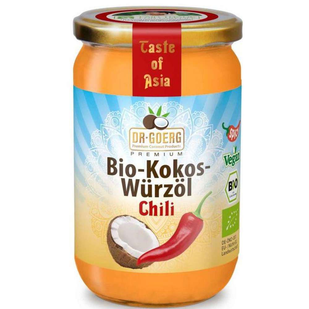 Produktabbildung Dr. Goerg Bio Kokos-Würzöl Chili