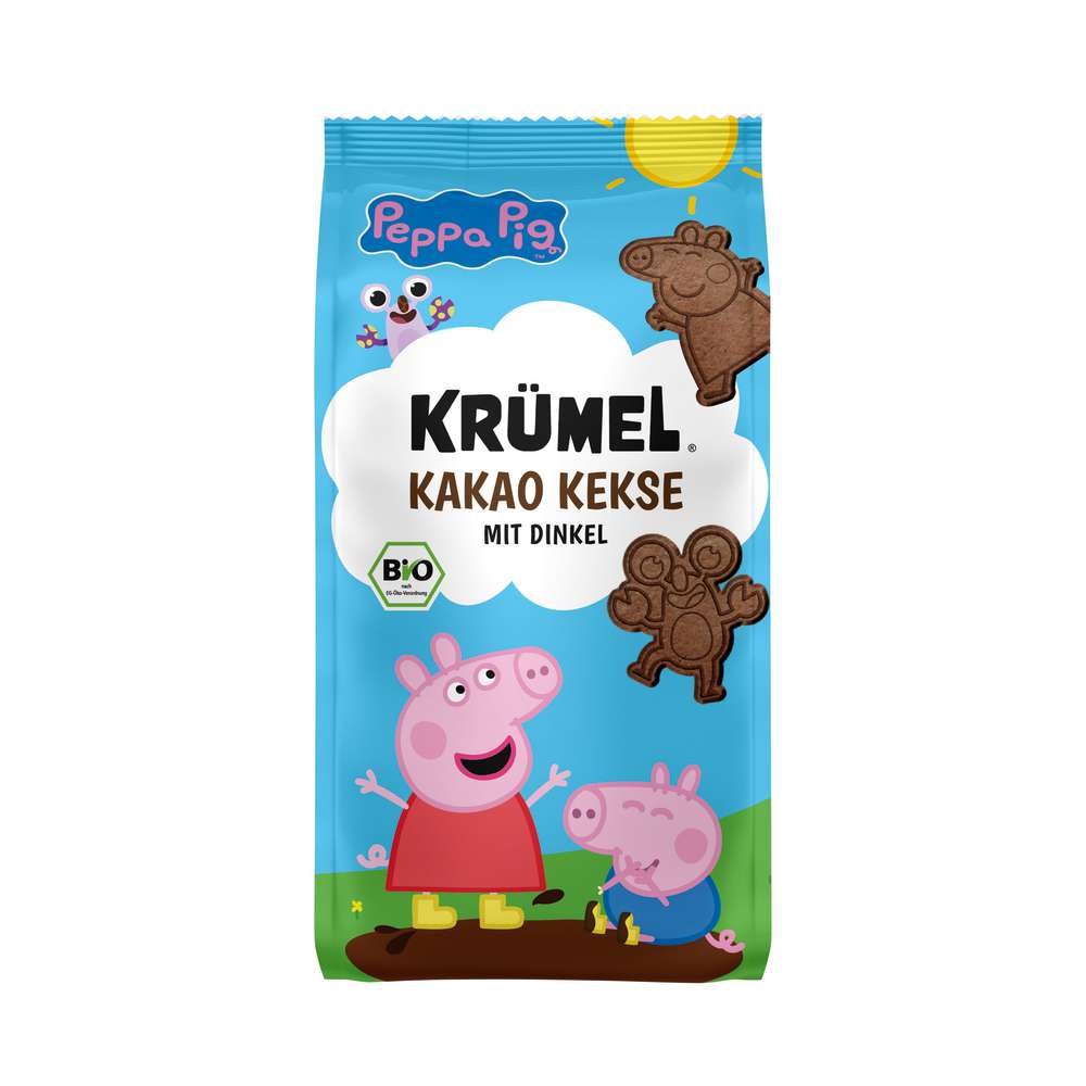 Produktabbildung Krümel Peppa Pig Kekse, Kakao