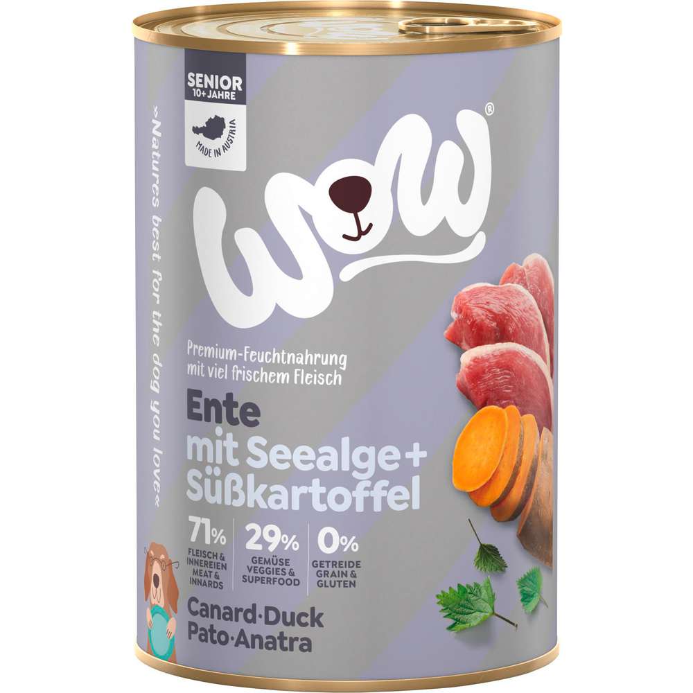 Produktabbildung WoW Hunde-Nassfutter, Ente
