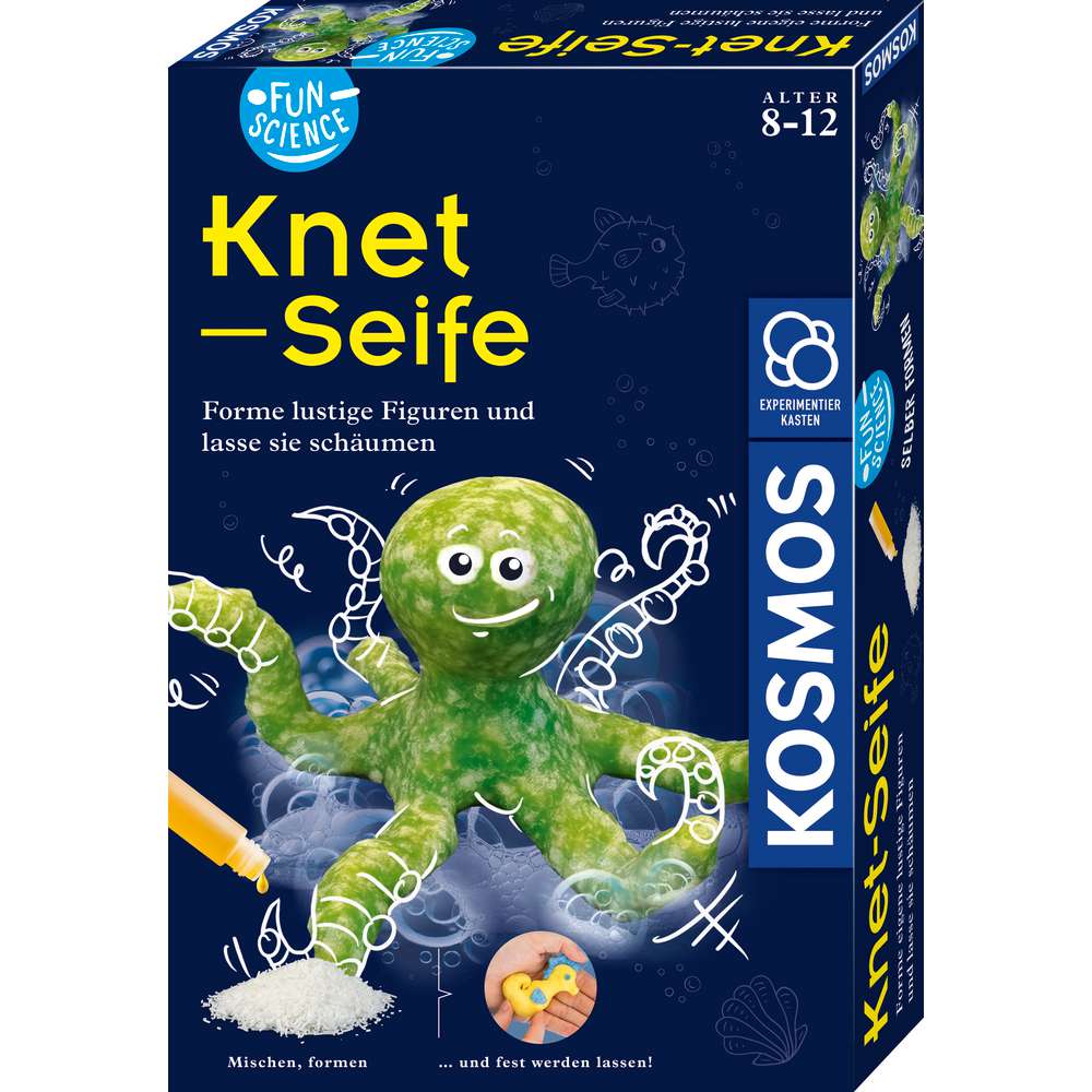 Produktabbildung Kosmos Experimentierkasten Fun Science Knet-Seife