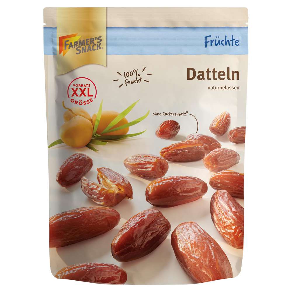 Produktabbildung Farmer's Snack Datteln, naturbelassen