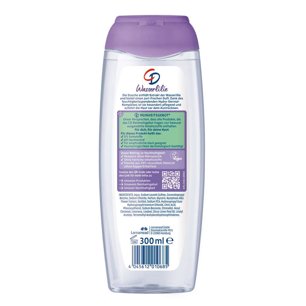 Produktabbildung CD Duschgel, Wasserlilie