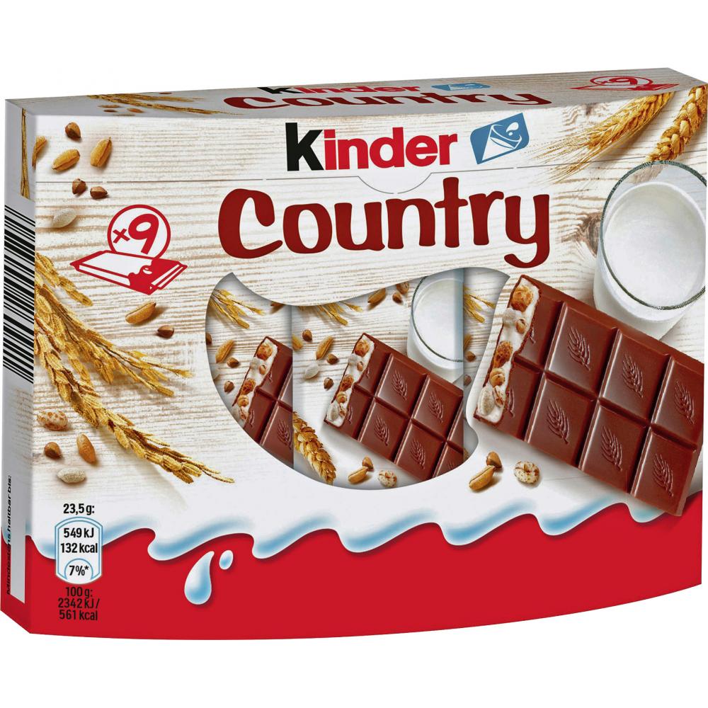 Produktabbildung keine Marke Ferrero Kinder Country, 216 g