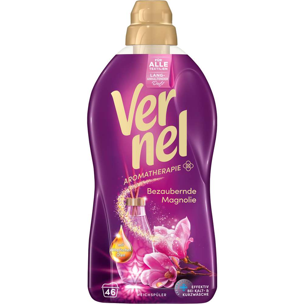 Produktabbildung Vernel Weichspüler Aromatherapie, Bezaubernde Magnolie