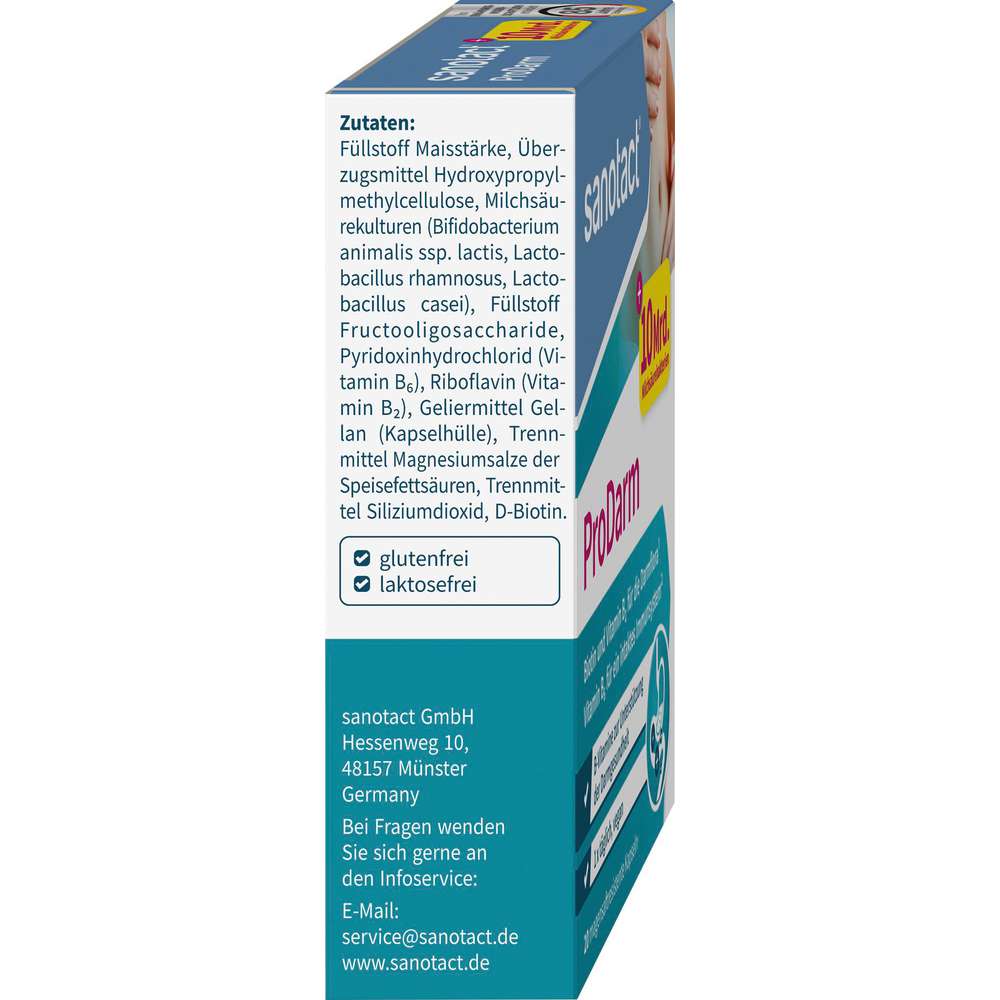 Produktabbildung sanotact Pro Darm Kapseln