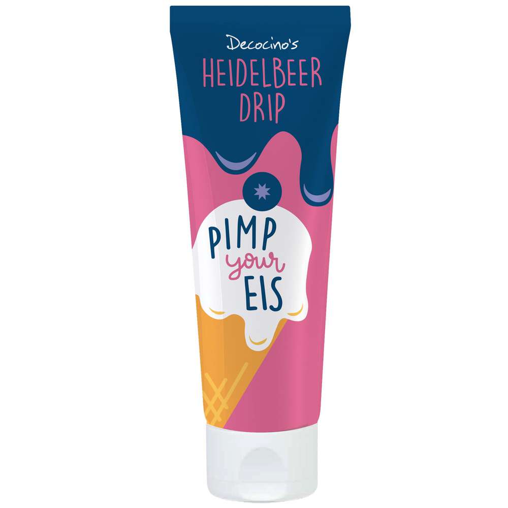 Produktabbildung Decocino Eis Heidelbeer Drip