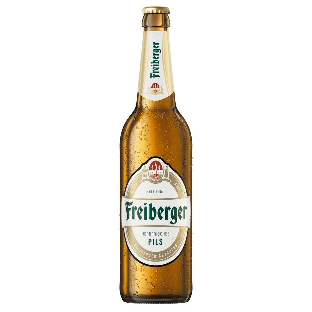 Produktabbildung Freiberger Pilsener Bier, 4,9 %