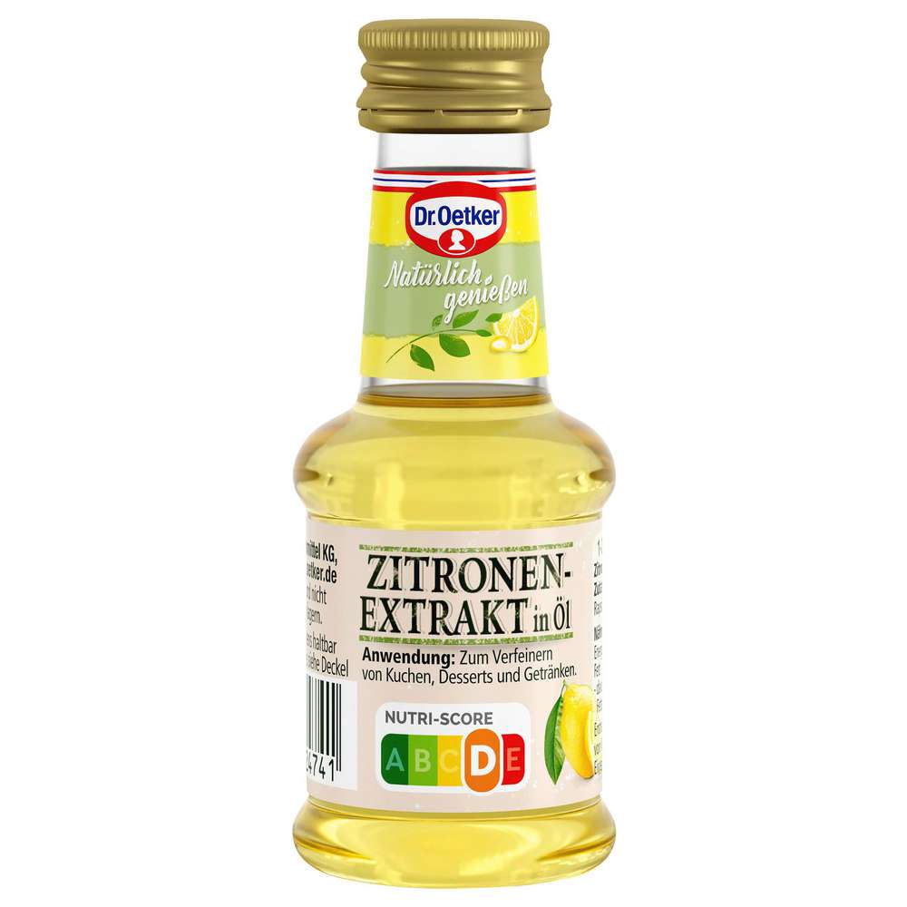 Produktabbildung Dr. Oetker Zitronenextrakt in Öl