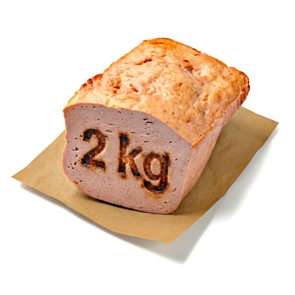 Produktabbildung GLOBUS Fachmetzgerei GLOBUS WM-Fanbox Fleischkäse/Leberkäse + 11 Brötchen