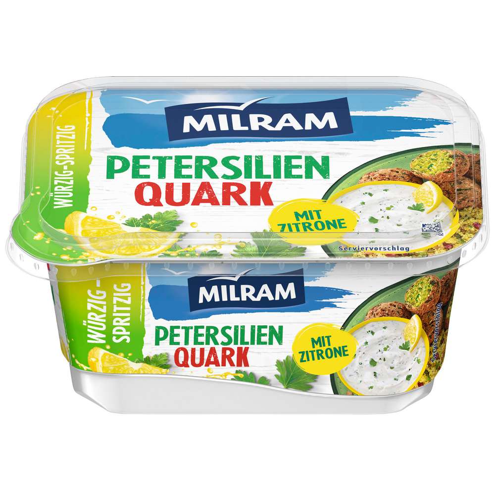 Produktabbildung Milram Petersilien Quark mit Zitrone