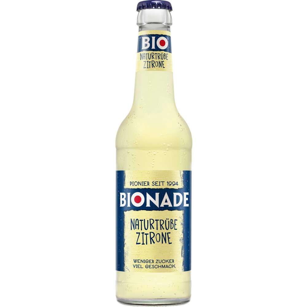 Produktabbildung Bionade Zitronen-Limonade, naturtrüb