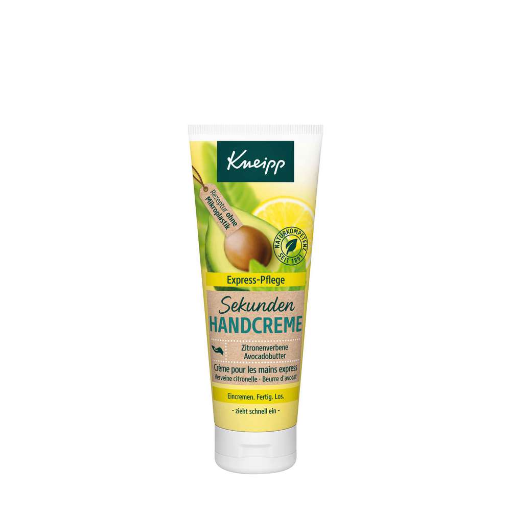 Produktabbildung Kneipp Sekunden-Handcreme, Zitronenverbene & Avocadobutter