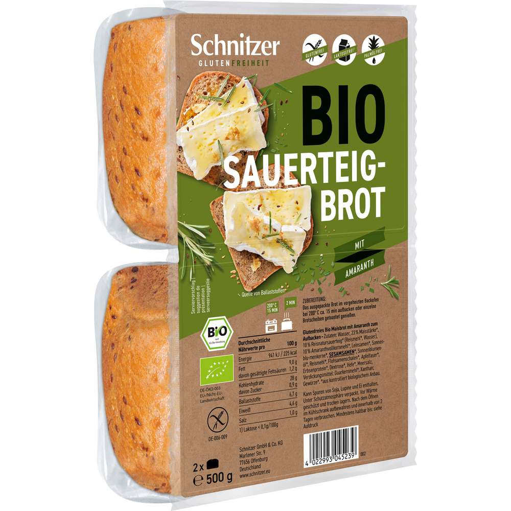 Produktabbildung Schnitzer Bio Sauerteigbrot