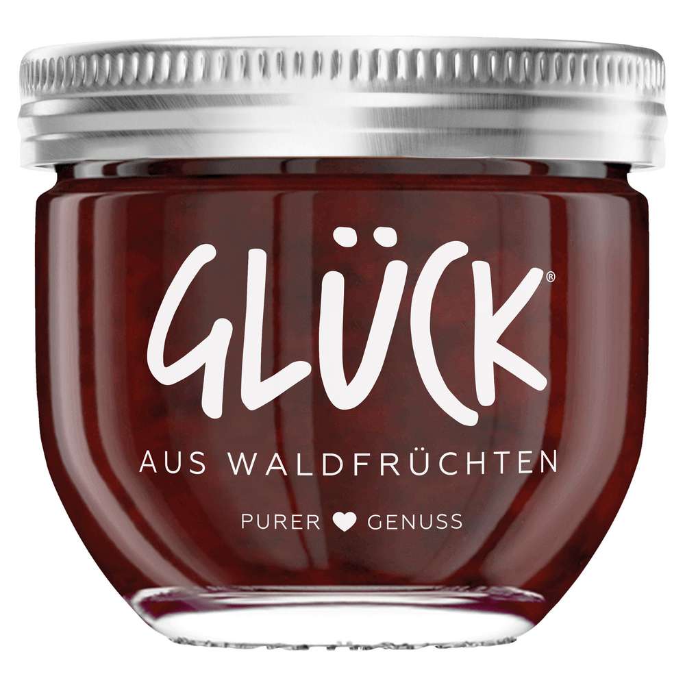 Produktabbildung Glück Fruchtaufstrich Waldfrüchte