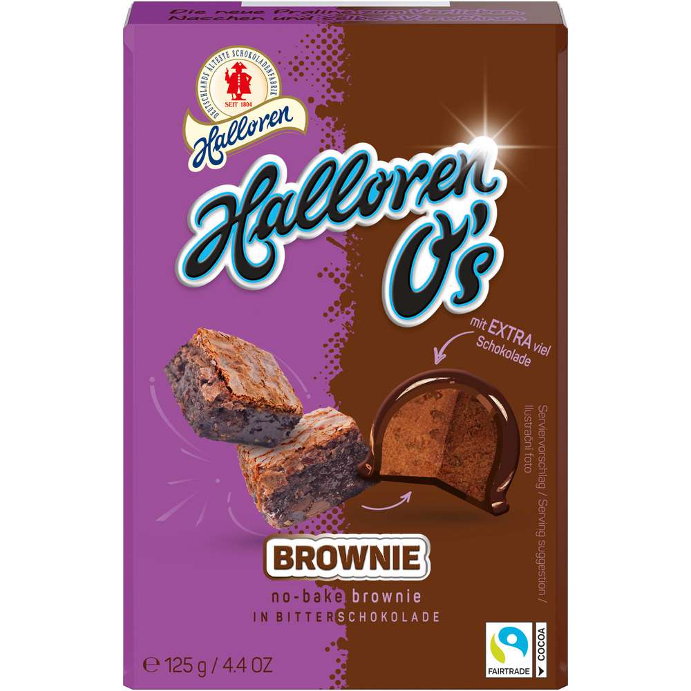 Produktabbildung Halloren Pralinen, O's Brownie