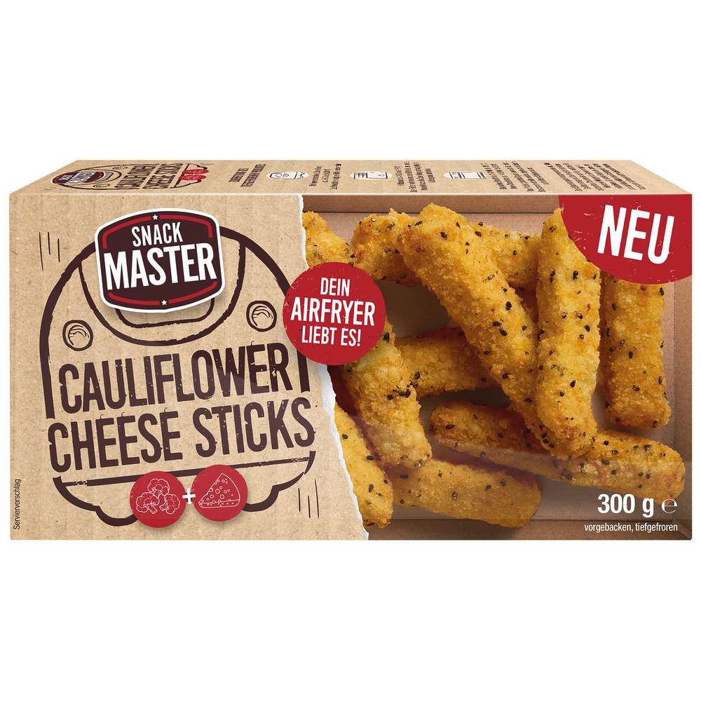 Produktabbildung Snackmaster Caulliflower Cheese Sticks