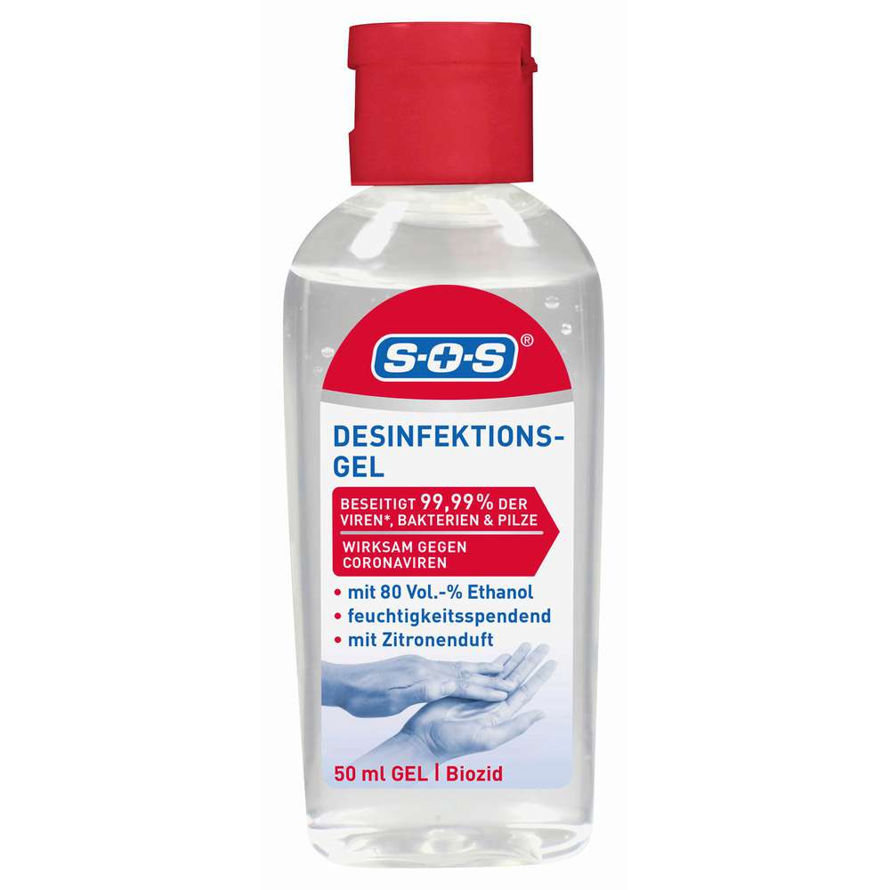 Produktabbildung SOS Hand-Desinfektionsgel