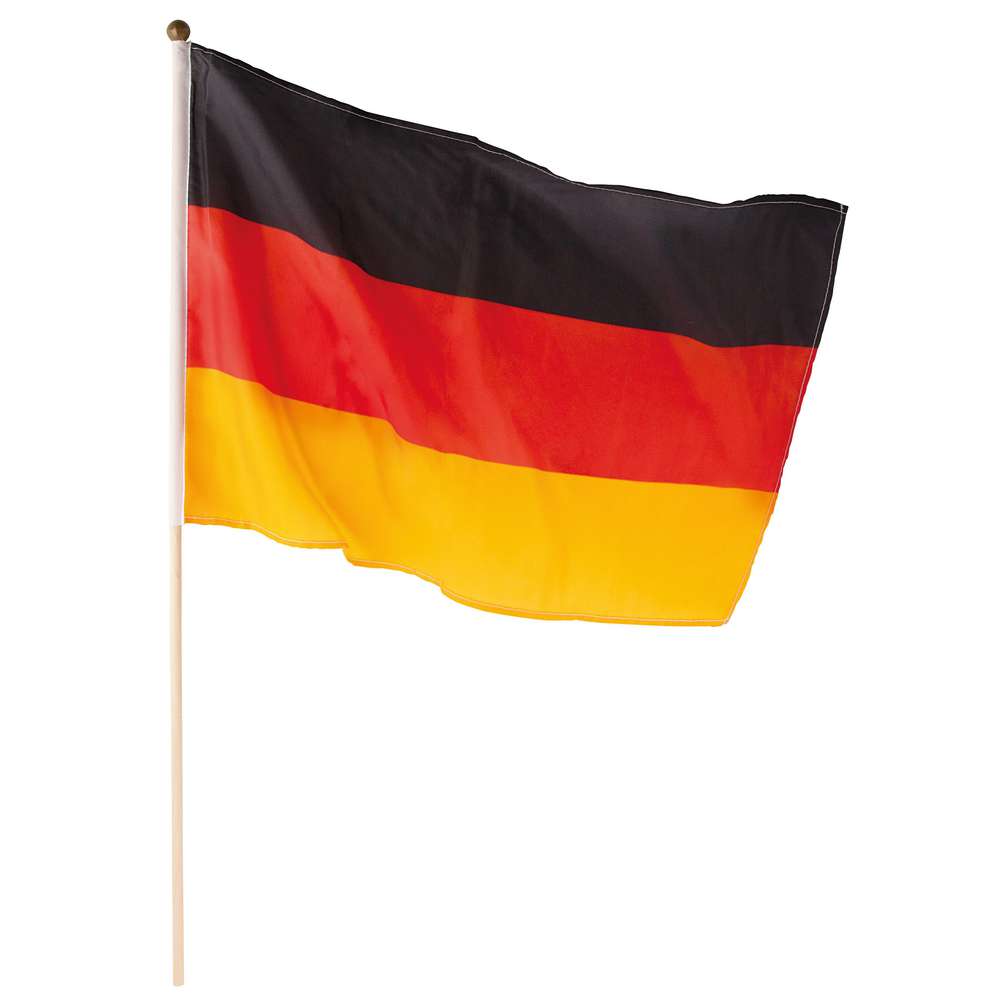 Produktabbildung Schum Flagge 45x30cm Deutschland 