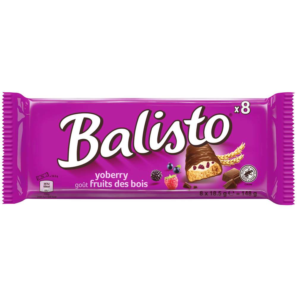 Produktabbildung Balisto Müsliriegel, Joghurt/Beeren