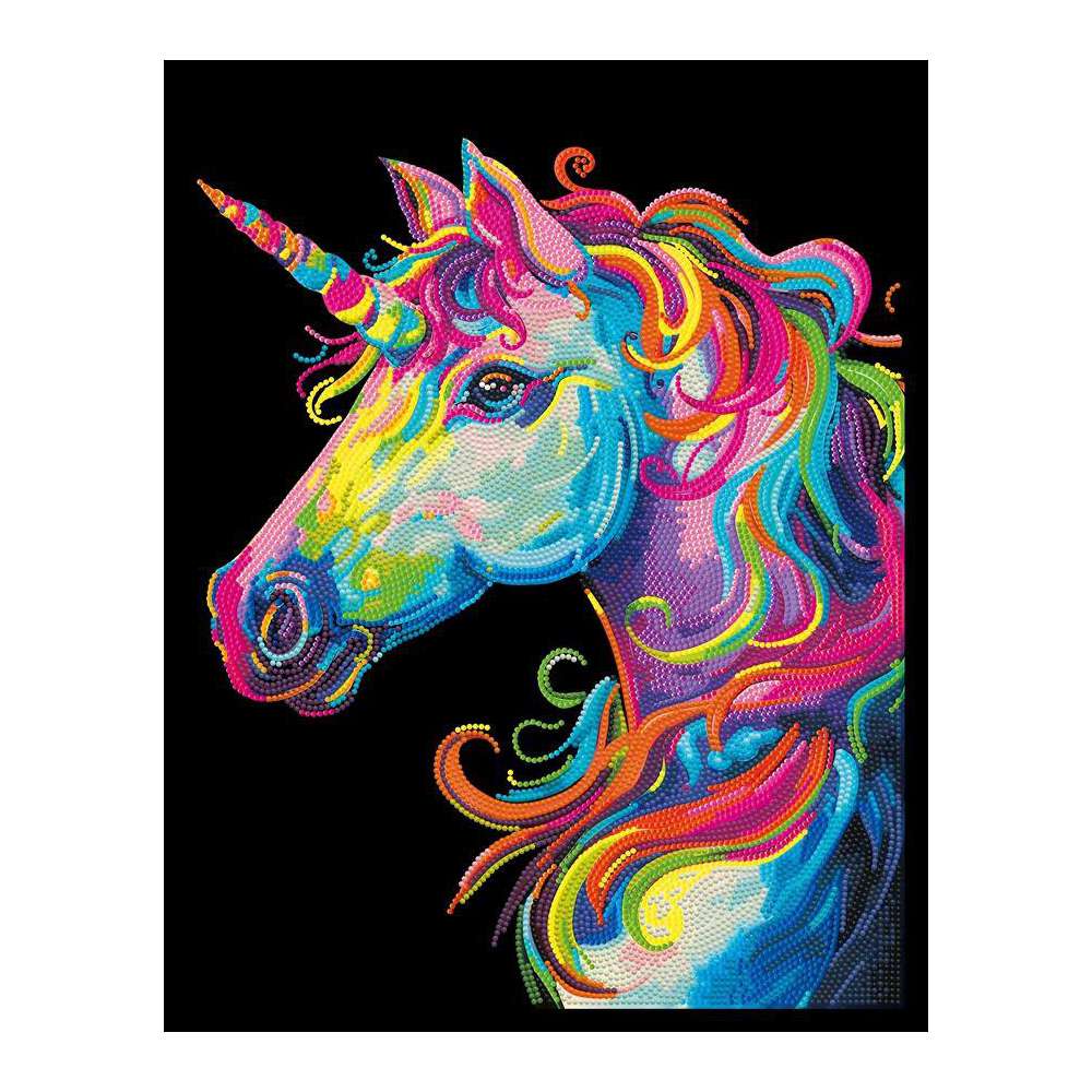 Produktabbildung Carletto Diamond Painting Neon Einhorn