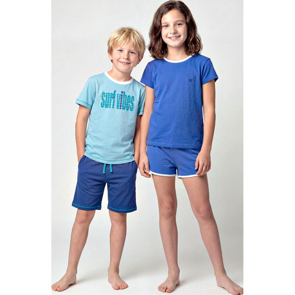 Produktabbildung keine Marke Mädchen- oder Jungen-Shorty, je 2-teiliges Set