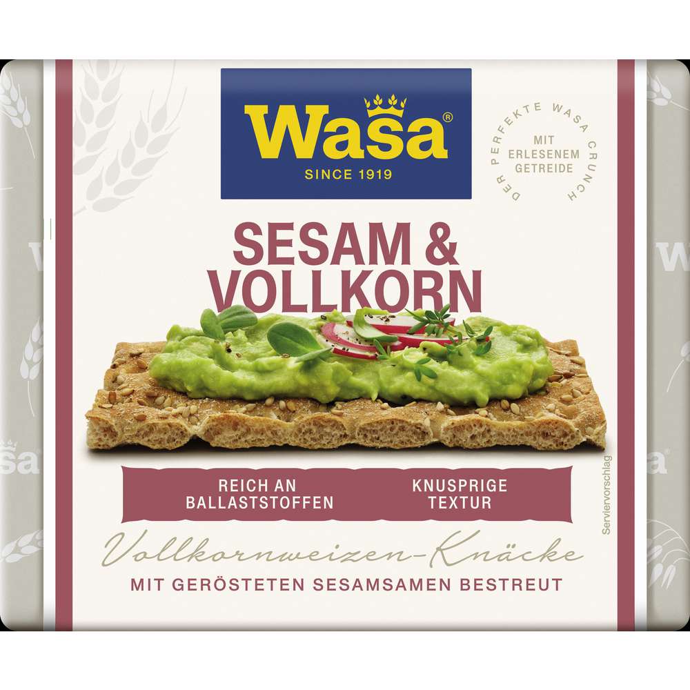 Produktabbildung Wasa Knäckebrot Sesam & Volkorn