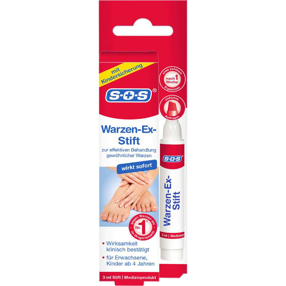 Produktabbildung SOS Warzenentferner, Warzen-Ex-Stift