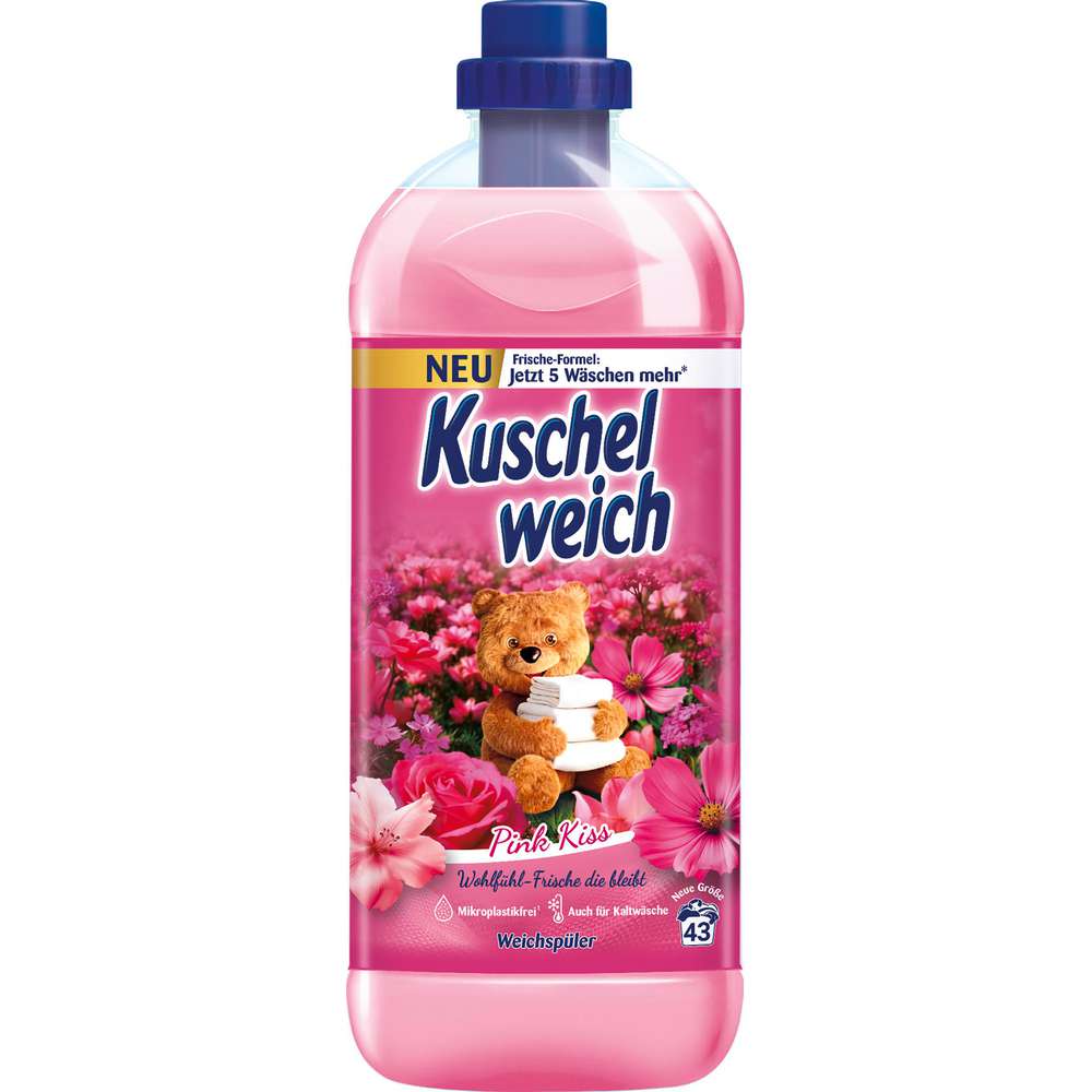 Produktabbildung Kuschelweich Weichspüler, Pink Kiss