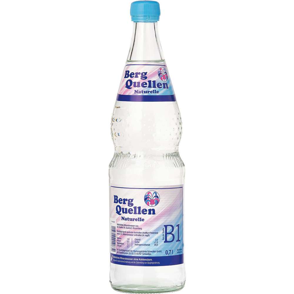 Produktabbildung Berg Quellen Mineralwasser, Naturelle