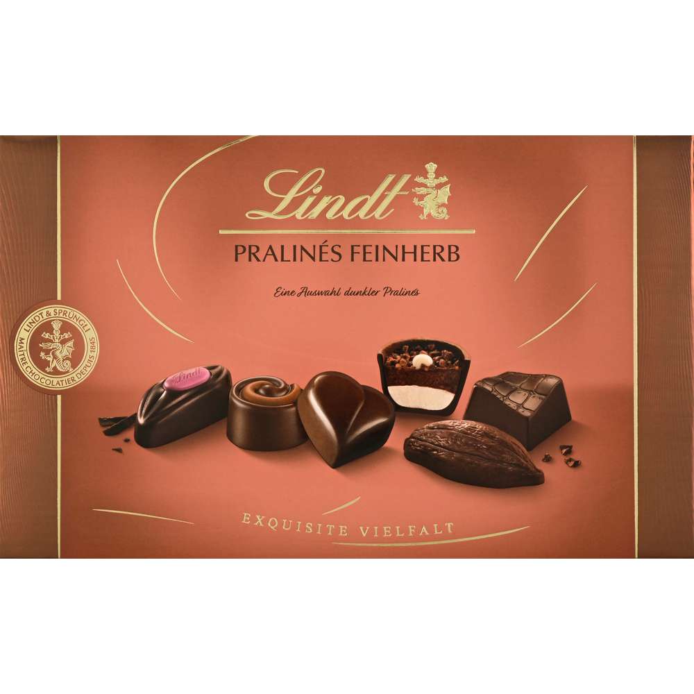Produktabbildung Lindt Pralinen für Kenner Feinherb