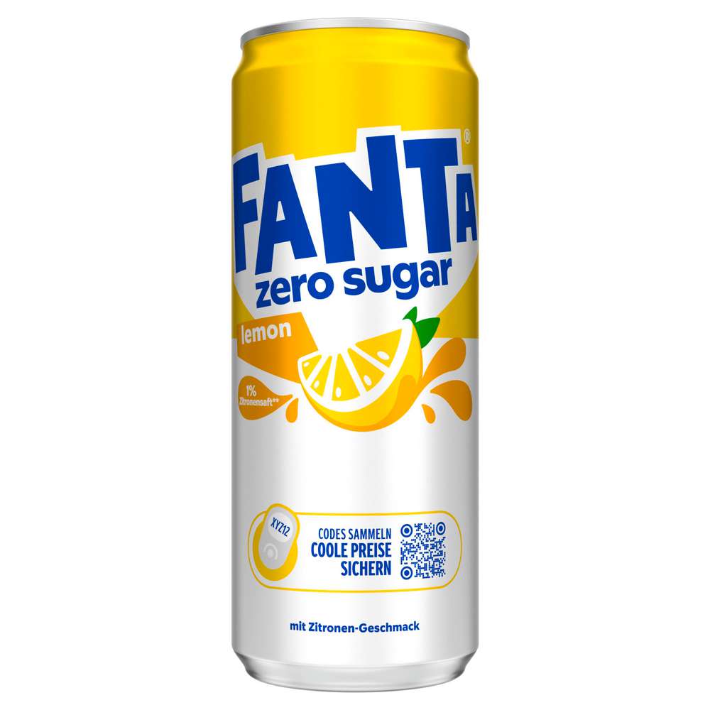 Produktabbildung Fanta Lemon-Limonade Zero