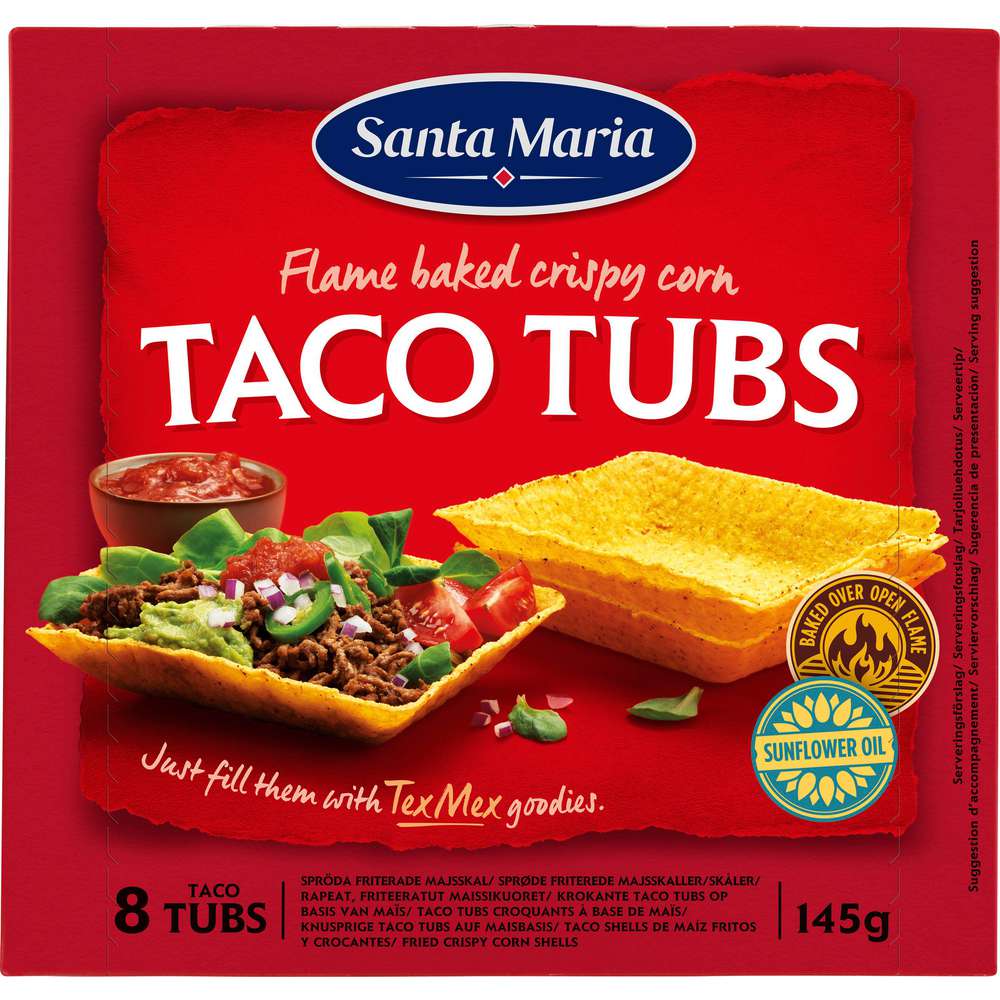 Produktabbildung SANTA MARIA Taco Tubs