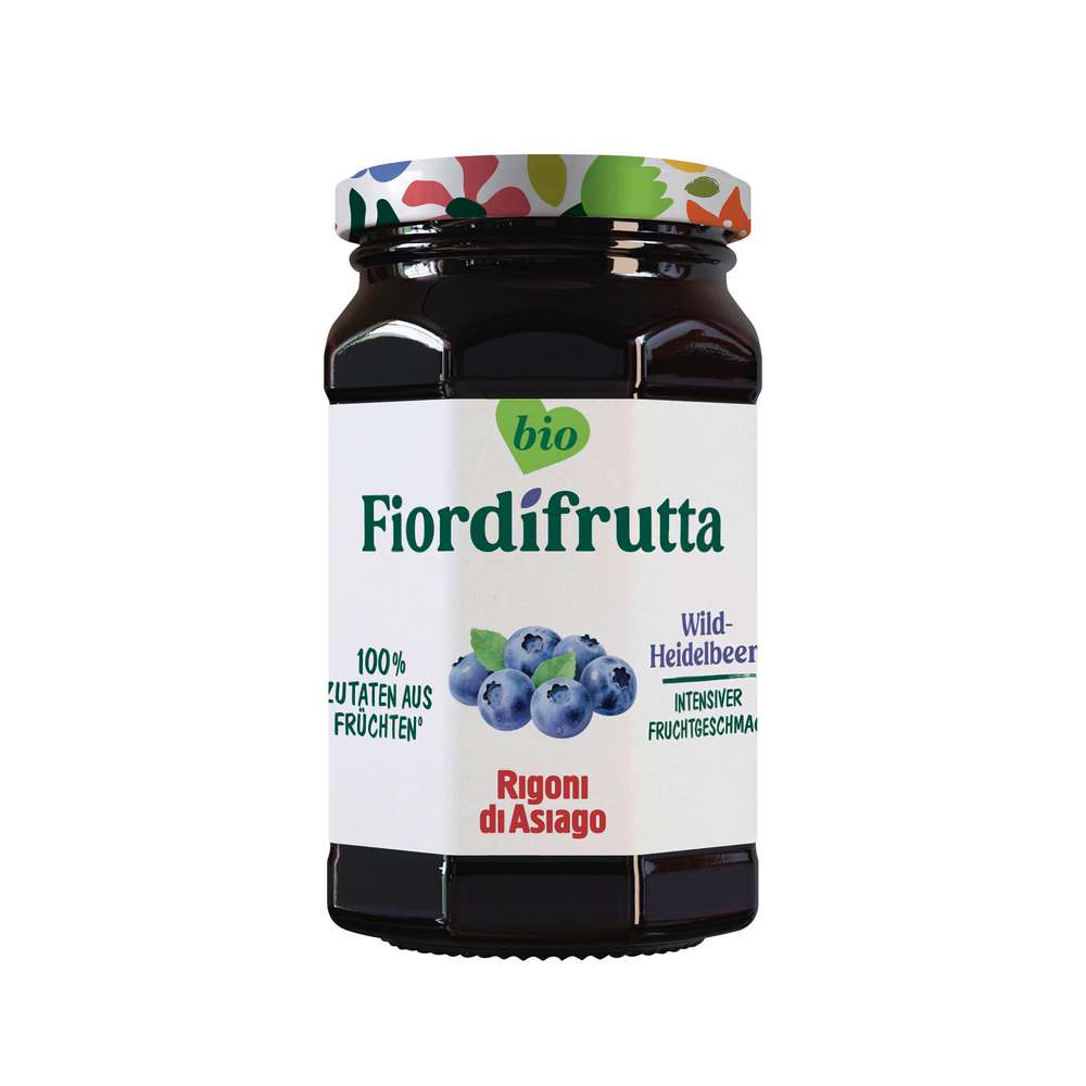 Produktabbildung Fiordifrutta Bio Fruchtaufstrich, Wild-Heidelbeere