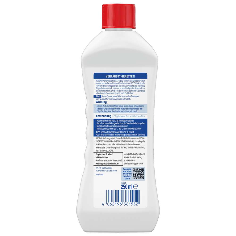 Produktabbildung Heitmann Verfärbungsretter & Farbkur