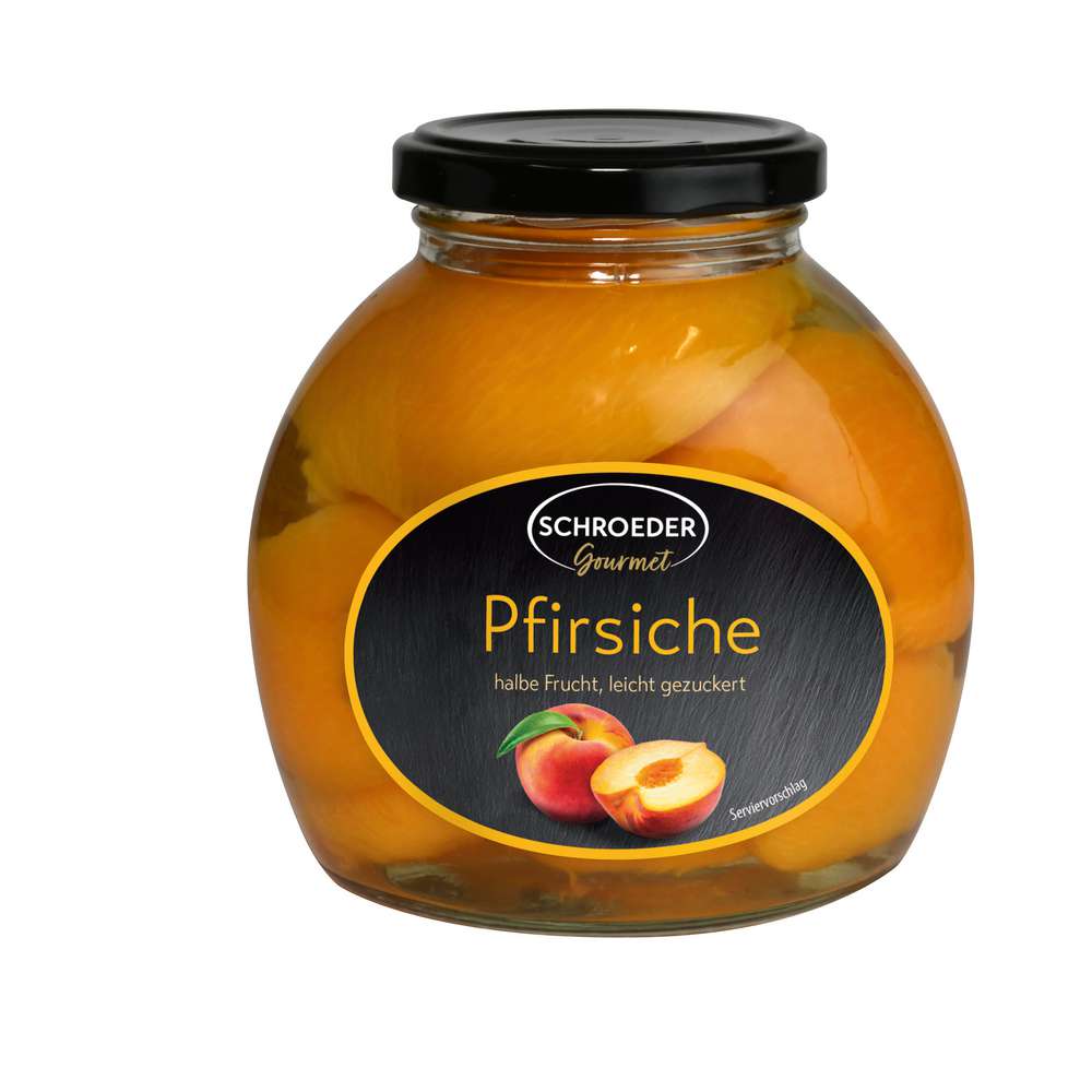 Produktabbildung Iska Pfirsich halbe Frucht, leicht gezuckert