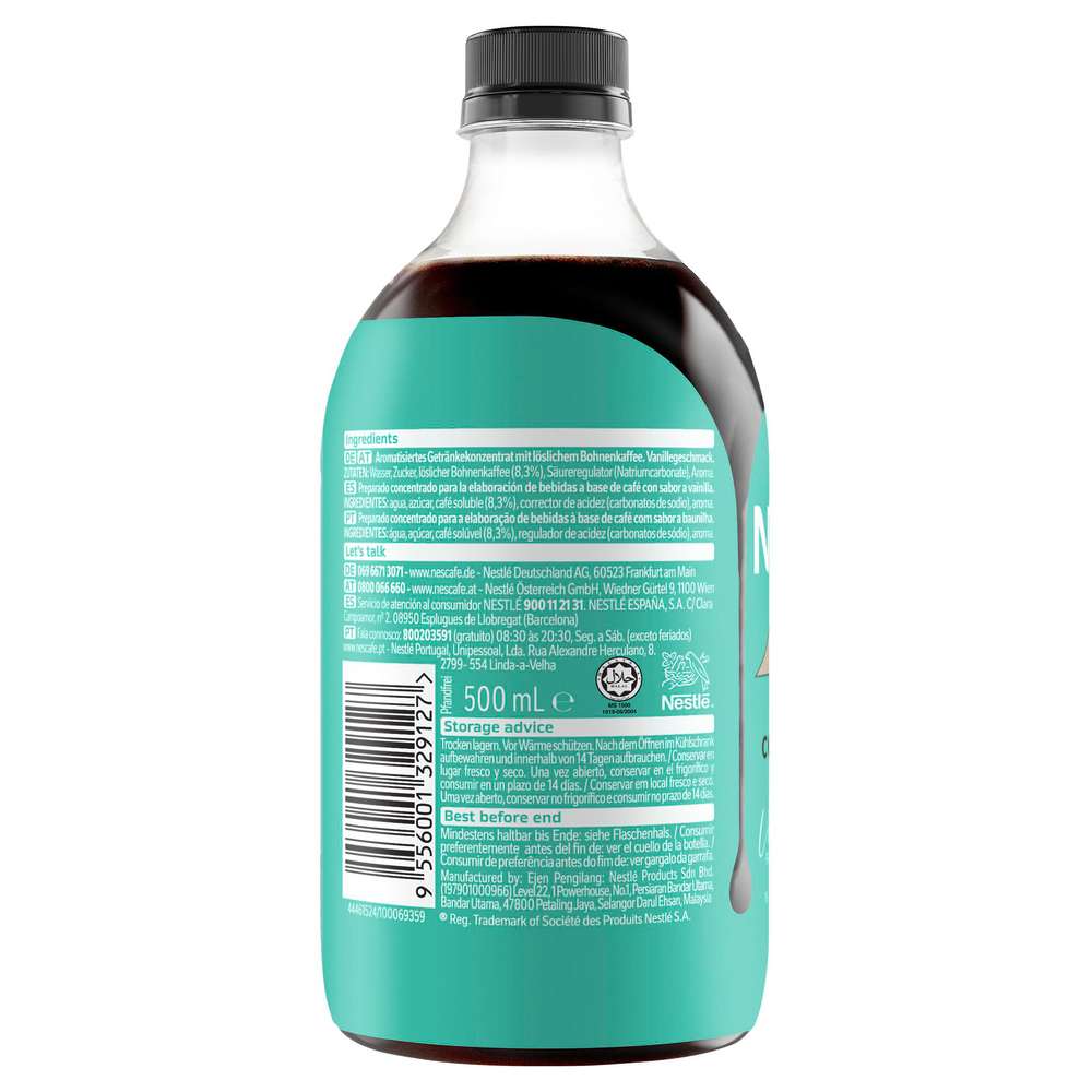 Produktabbildung Nescafe Espresso Concentrate Style Vanilla