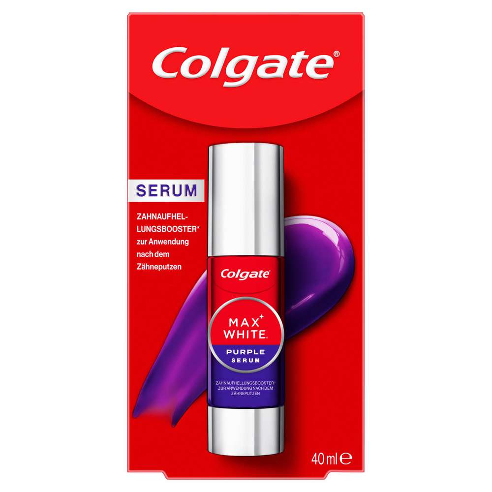 Produktabbildung Colgate Serum Max White Purple