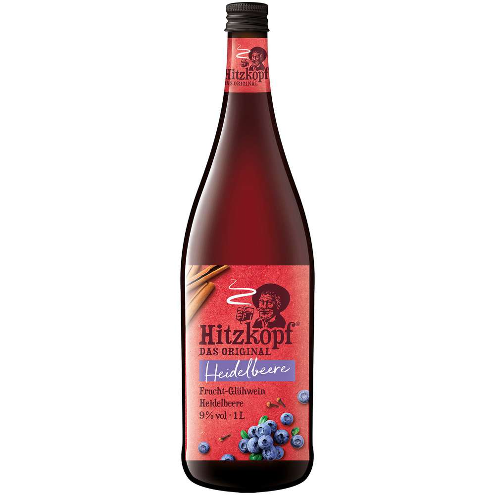 Produktabbildung Hitzkopf Heidelbeer-Glühwein 